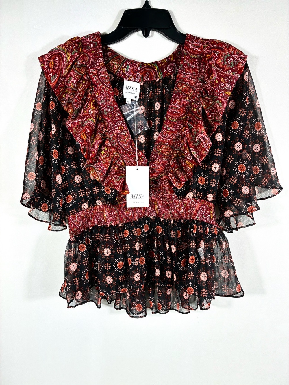 MISA Los Angeles 2 Piece Set Mia Top Marion Skirt Medium NWT - Picture 7 of 17